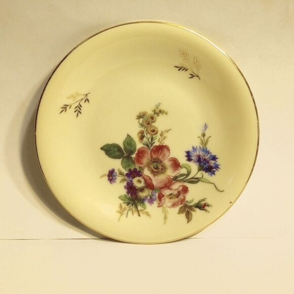 Vintage Floral Tea Cup and Saucer Schruarzenhammer Germany - Picture 2 of 9